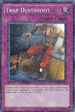 Yugioh! LP Trap Dustshoot - DT04-EN098 - Common - Duel Terminal Lightly Played, - Image 1