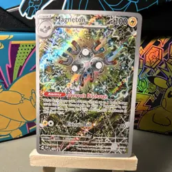 Pokemon TCG Magneton SVP 159 Surging Sparks Promo Card NM Condition - Image 1