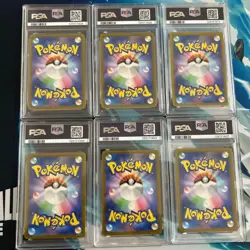 Pikachu Gym Event Campaign 120/SV-P MINT PSA 9 Japanese Graded Pokemon Card x 6 - Image 2