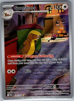 Gumshoos 153/132 ME01: Mega Evolution - Pokemon Card - NM - Image 1