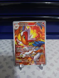 Pokemon Infernape 173/167 Sv06 Twilight Masquerade Illustration Rare Holo Card - Image 1