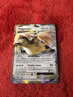 Pidgeot EX 64/108 Evolutions Holo Pokemon Card Near Mint - Image 5