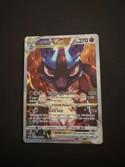 Lucario VSTAR SWSH291 Holo Promo Card Sword & Shield - Image 1