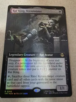 Rat King, Verminister - Foil (Extended Art) Teenage Mutant Ninja Turtles - Mtg - Image 1