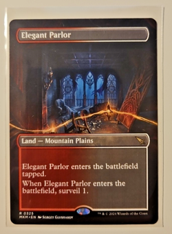 Elegant Parlor 0325 Borderless Rare Murders at Karlov Manor Regular MTG NM - Image 1