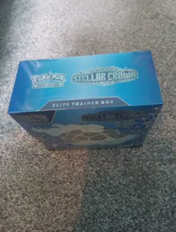 Pokemon TCG Stellar Crown ETB Scarlet and Violet Elite Trainer Box New Sealed - Image 2