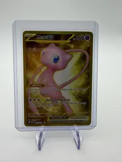 Mew ex 205/165 Pokemon Sv: Scarlet & Violet 151 Gold Secret Rare NM Near Mint - Image 1