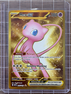 Pokemon Mew EX TCG 205/165 Sv: Scarlet & Violet 151 Holo Hyper Rare NM Condition - Image 3