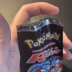 Pokemon Team Rocket EMPTY Booster Pack gyarados Artwork Vintage Packet WOTC 2000 - Image 3