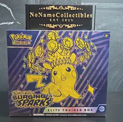 Pokemon TCG Scarlet & Violet Surging Sparks Sealed Elite Trainer Box ETB - Image 1