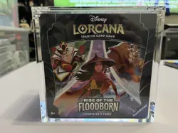 Disney Lorcana Rise of the floodborn illumineer’s trove sealed and acrylic case - Image 1