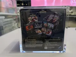 Disney Lorcana Rise of the floodborn illumineer’s trove sealed and acrylic case - Image 2