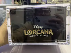 Disney Lorcana Rise of the floodborn illumineer’s trove sealed and acrylic case - Image 5
