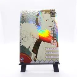 Demon Slayer UR Sanemi Genya UR Holo Foil Trading Card TCG CCG - Image 1