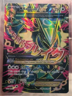 Pokemon Mega Rayquaza EX Roaring Skies XY 2015 105/108 - Image 1