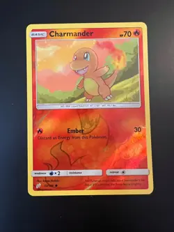 CHARMANDER 12/181 TEAM UP POKEMON REVERSE HOLO NM - Image 1