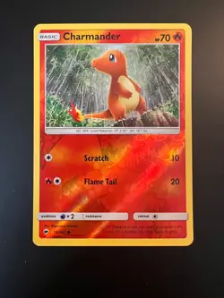 CHARMANDER 18/147 BURNING SHADOWS POKEMON REVERSE HOLO NM - Image 1