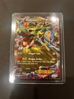 Pokemon TCG Rayquaza EX XY73 XY Black Star Promo 2015 Ultra Rare Card - Image 1