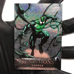 Marvel Card Lasher 23 Tombstone White /35 Fleer Upper Deck Renditions [NM] - Image 2