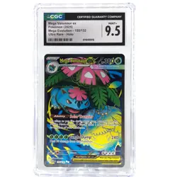 CGC 9.5 Pokemon Card Venusaur Ex 155/132 Mega Evolution English Karte [9.5] - Image 1