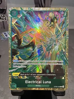 OP08-036 Electrical Luna Premium Card Collection Best Selection Vol.5 NM - Image 1