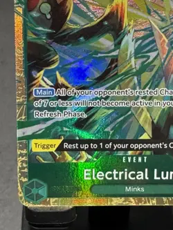 OP08-036 Electrical Luna Premium Card Collection Best Selection Vol.5 NM - Image 5