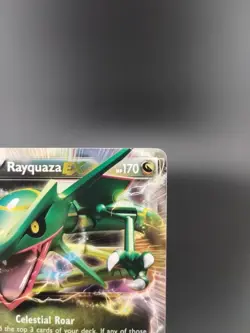 RAYQUAZA EX BW47 Ultra Rare Black Star Promo Holo Foil Pokemon Card - Image 2