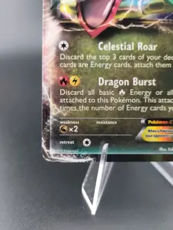 RAYQUAZA EX BW47 Ultra Rare Black Star Promo Holo Foil Pokemon Card - Image 4