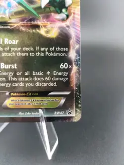 RAYQUAZA EX BW47 Ultra Rare Black Star Promo Holo Foil Pokemon Card - Image 5