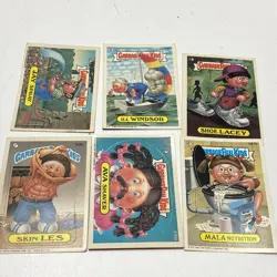 Mixed Vintage 1980's Garbage Pail Kids Trading Card Bundle (Set Of 50) - Image 5