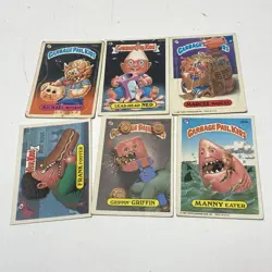 Mixed Vintage 1980's Garbage Pail Kids Trading Card Bundle (Set Of 50) - Image 4