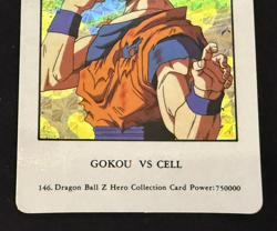 Dragon Ball Z Card No.146 Goku TCG Holo Amada Made in Japan - Image 4