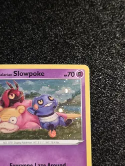 ✨Galarian Slowpoke ✨🌀Cosmo Holo🌀 Sword & Shield Promo Cards - Image 3