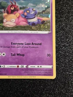 ✨Galarian Slowpoke ✨🌀Cosmo Holo🌀 Sword & Shield Promo Cards - Image 4