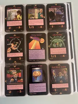 Illuminati 1995 'One With Everything' New World Order INWO Cards 350 - - Image 2