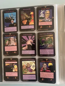 Illuminati 1995 'One With Everything' New World Order INWO Cards 350 - - Image 4