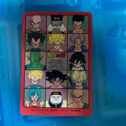 Dragon Ball Carddass Visual Adventure 173 Prism Sparkling Card Used - Image 2
