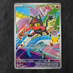 Pokemon TCG- First Partner Illustration Collection Series 1-Alola Gen 7 Starters - Image 5