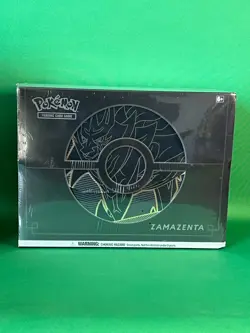 Pokemon TCG Sword & Shield Zamazenta ETB Elite Trainer Box Plus Factory Sealed - Image 1