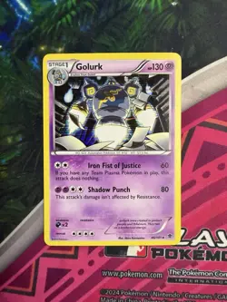 Golurk Plasma Blast Holo Rare Pokemon TCG 46/101 - Image 3