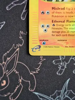 Pokemon Ninetales - 57/165 - Expedition Base Set - Reverse Holo- 2002 English LP - Image 2