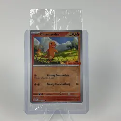 Pokemon TCG - Charmander 4/165 - GameStop Stamped Promo - Sealed - Image 1