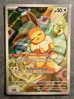 Eevee 173 Black Star Promo Holo Prismatic Evolutions ETB Pokemon TCG NM - Image 1