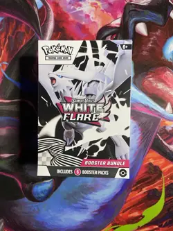 Pokemon TCG Scarlet & Violet White Flare Booster Bundle: NEW SEALED - Image 1