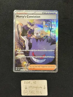 Pokemon Temporal Forces - Morty’s Conviction - 211/162 - Illustration ALT - MINT - Image 1