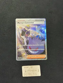 Pokemon Temporal Forces - Morty’s Conviction - 211/162 - Illustration ALT - MINT - Image 5