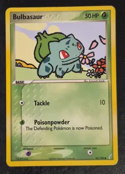 Bulbasaur 45/100 - Common Crystal Guardians - Pokemon LP - Image 1