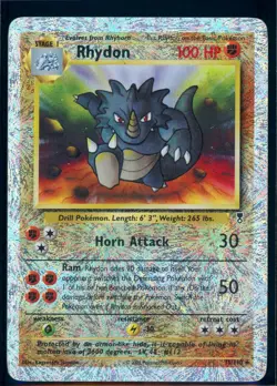 Pokemon LEGENDARY COLLECTION - #35/110 Rhydon - Reverse Holo - ENG - MP - Image 1