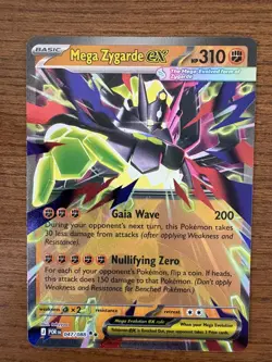Mega Zygarde Ex 047/088 | Perfect Order | Double Rare Pokemon - Image 1