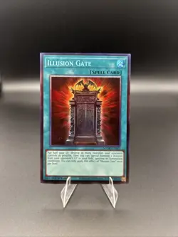 MZMU-EN023 Illusion Gate Collector's Rare 1st Edition YuGiOh - Image 1